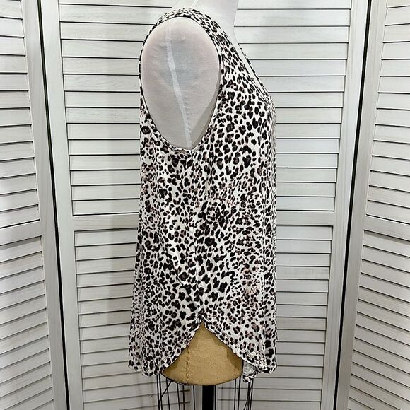 Torrid Soft Knits Tank Size 3 3X Leopard Print Light Flowy - Picture 6 of 14